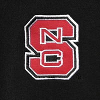 Veste Colosseum Black NC State Wolfpack Tortugas Logo Quarter-Zip pour homme