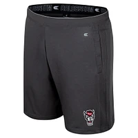 Men's Colosseum Charcoal NC State Wolfpack Forget Shorts