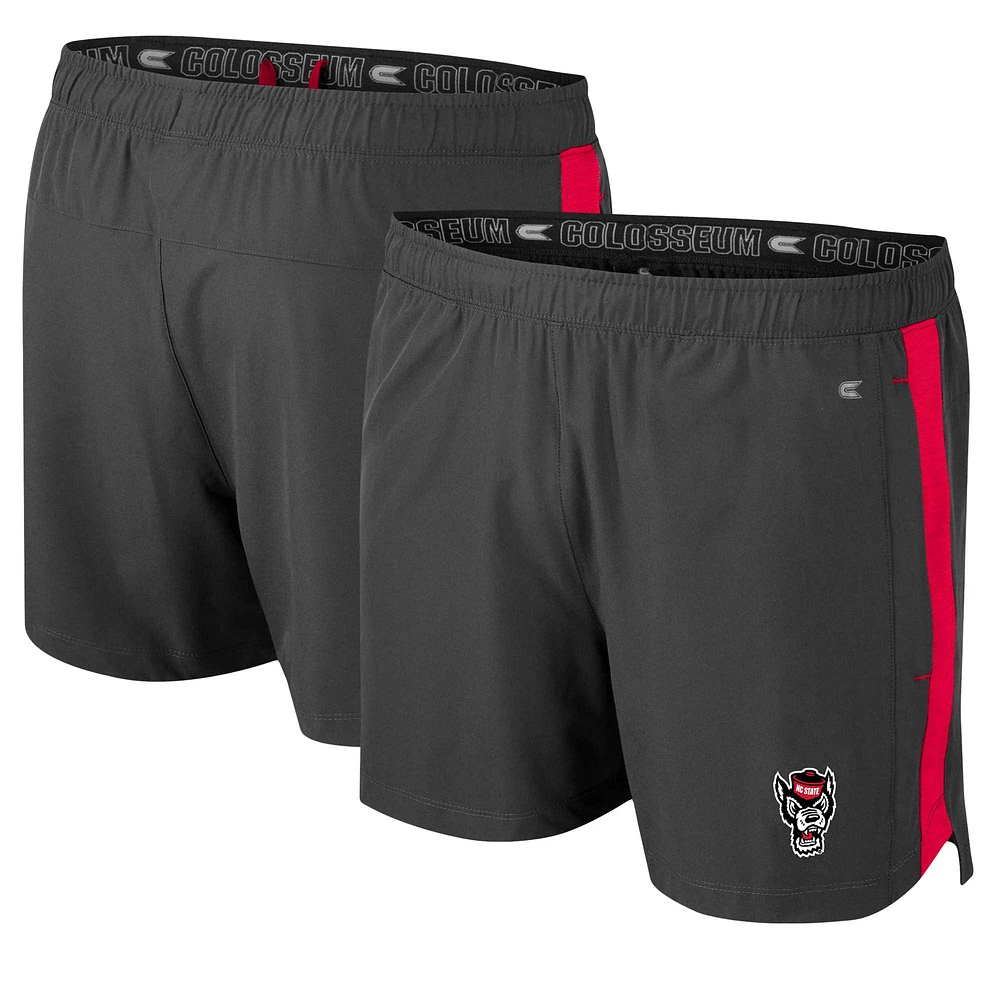 Short Colosseum Charcoal NC State Wolfpack Langmore pour hommes