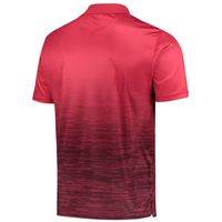 Men's Colosseum Red NC State Wolfpack Marshall Polo