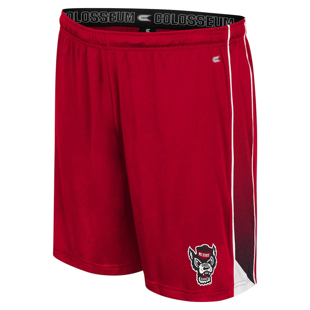 Men's Colosseum Red NC State Wolfpack Online Shorts