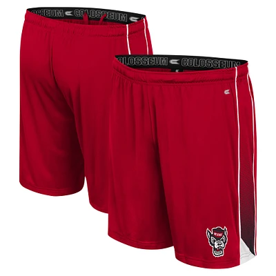 Men's Colosseum Red NC State Wolfpack Online Shorts