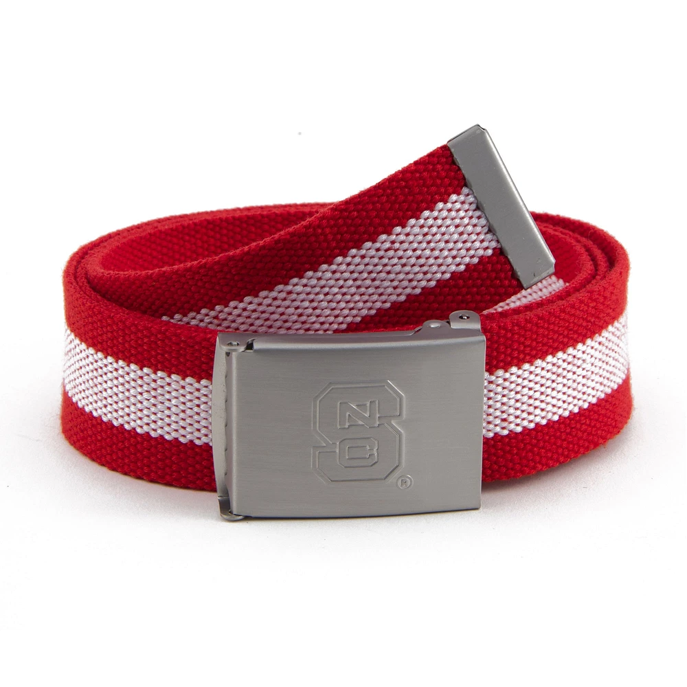 Ceinture en tissu NC State Wolfpack pour homme