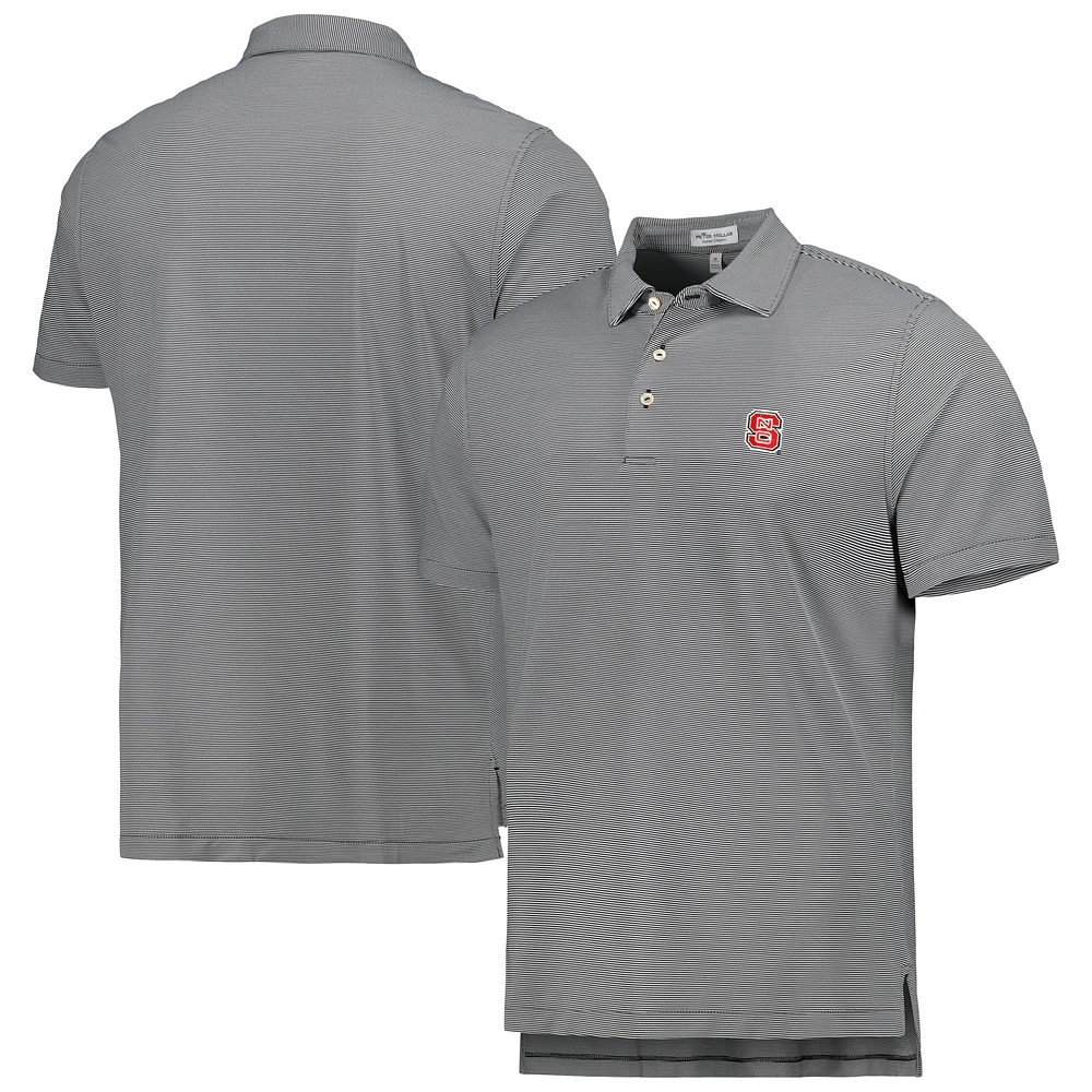 Polo en jersey rayé Performance Peter Millar NC State Wolfpack Jubilee pour homme