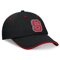 Men's Top of the World Black NC State Wolfpack Release Adjustable Hat