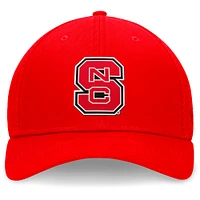 Men's Top of the World Red NC State Wolfpack Spacer Flex Hat