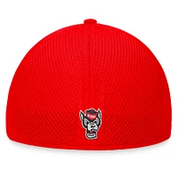 Men's Top of the World Red NC State Wolfpack Spacer Flex Hat