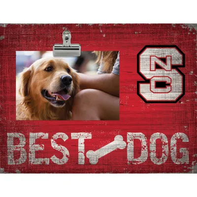 NC State Wolfpack 10.5" x 8" Best Dog Clip Photo Frame