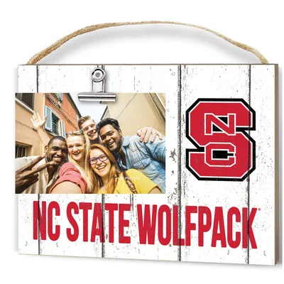 NC State Wolfpack 8'' x 10'' Weathered Clip It Frame