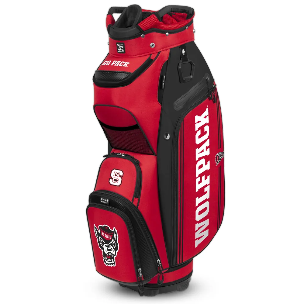 Lids NC State Wolfpack WinCraft Bucket III Cooler Cart Golf Bag