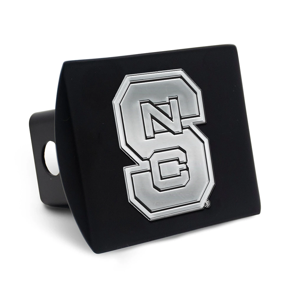 WinCraft NC State Wolfpack Premium Metal Chrome Logo Hitch Cover