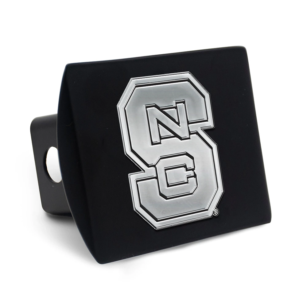 WinCraft NC State Wolfpack Premium Metal Chrome Logo Hitch Cover