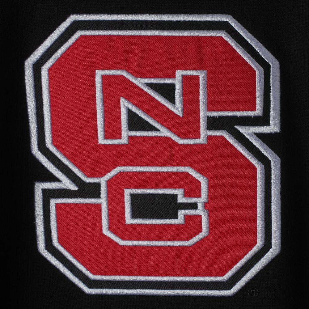 Youth Black NC State Wolfpack Big Logo Pullover Hoodie