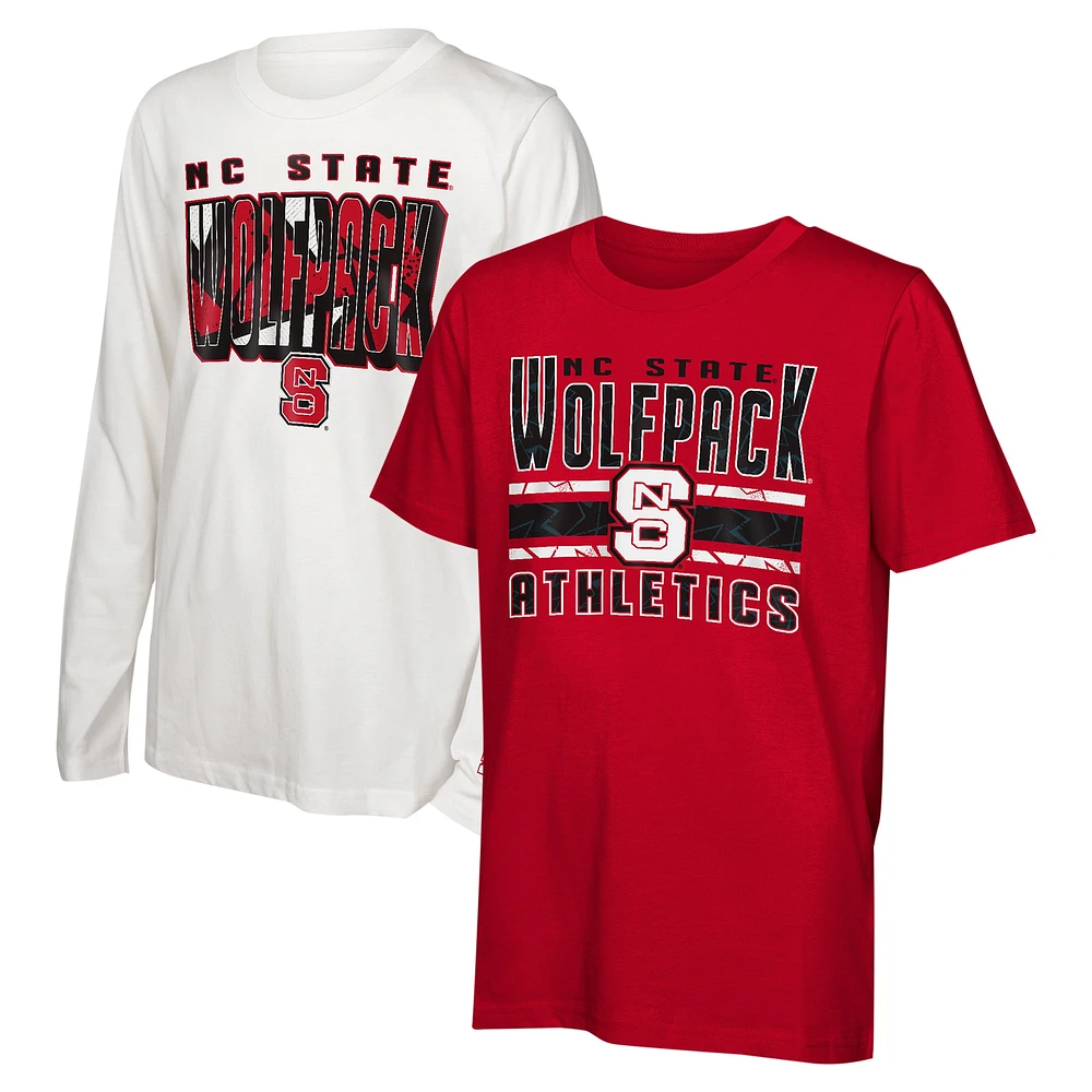 Ensemble de t-shirts the Mix pour jeunes NC State Wolfpack