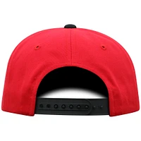 Youth Top of the World Red NC State Wolfpack Victory Maverick Snapback Hat