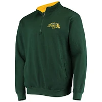 Veste Colosseum Green NDSU Bison Tortugas Logo Quarter-Zip pour homme