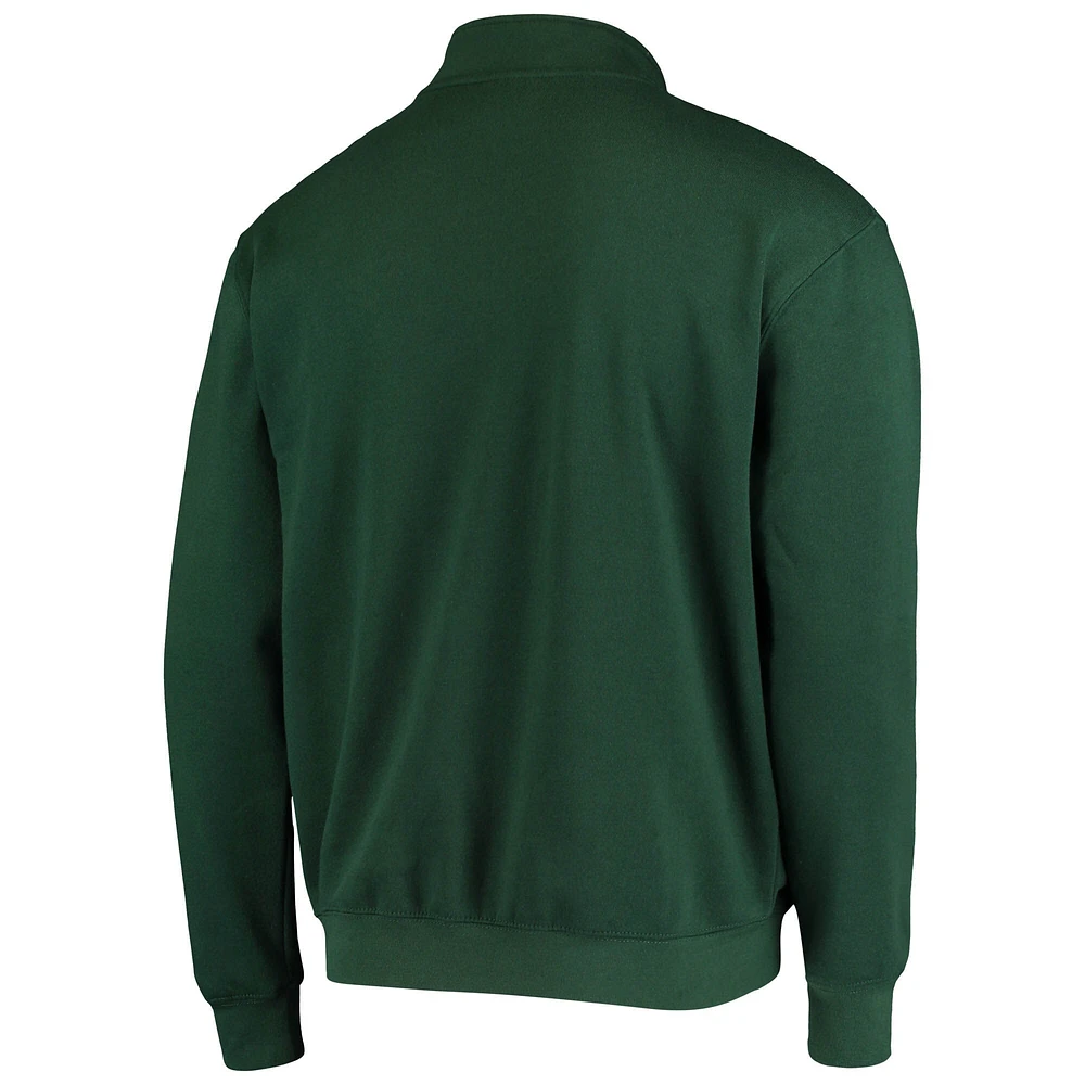 Veste Colosseum Green NDSU Bison Tortugas Logo Quarter-Zip pour homme
