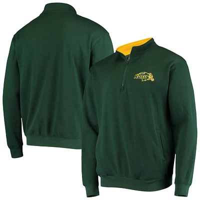 Veste Colosseum Green NDSU Bison Tortugas Logo Quarter-Zip pour homme
