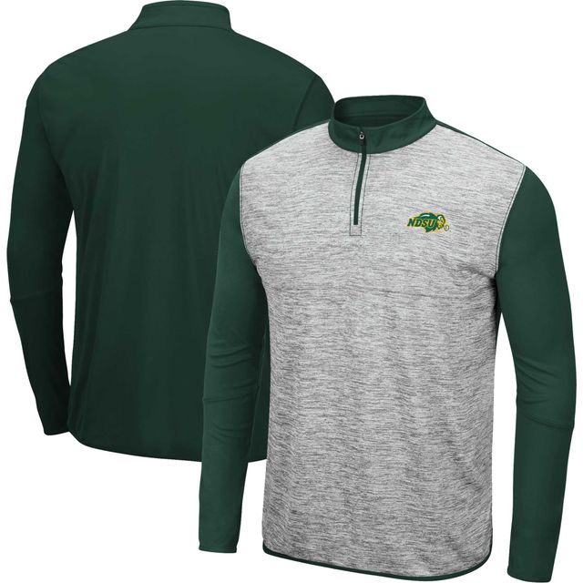 Veste Colosseum Heather Gris/Vert NDSU Bison Prospect Homme