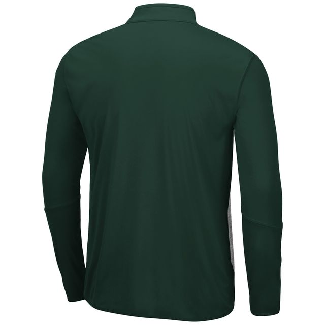 Veste Colosseum Heather Gris/Vert NDSU Bison Prospect Homme