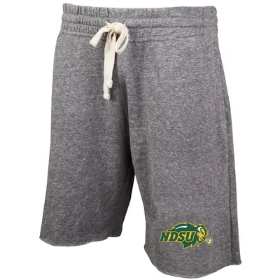 NDSU Bison Concepts Sport Mainstream Terry Shorts - Gray