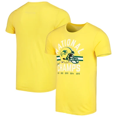 Men's Homefield Heather Gold NDSU Bison T-Shirt