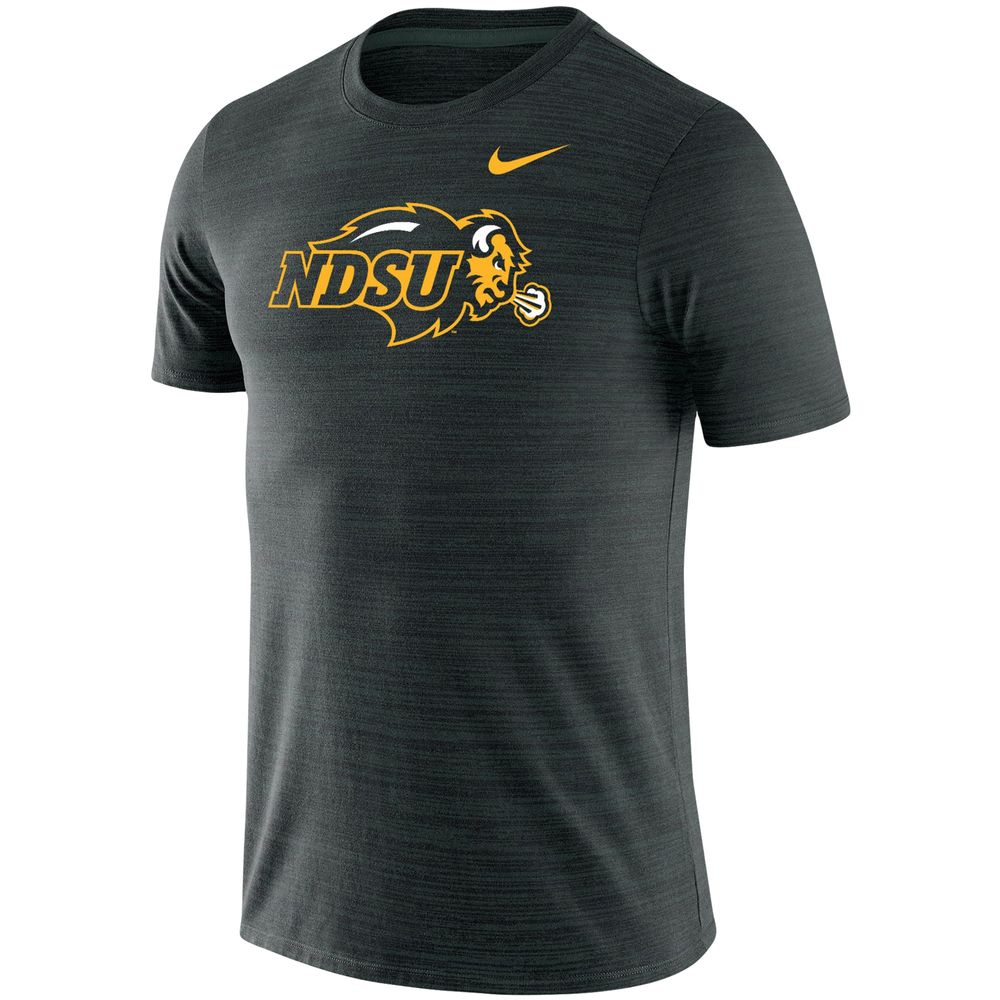 Men's Nike Green NDSU Bison Team Logo Velocity Legend Performance T-Shirt