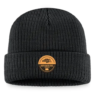 NDSU Bison Top of the World Elijah Cuffed Knit Hat - Black