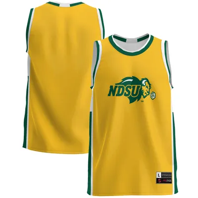 NDSU Bison Basketball Jersey - Yellow
