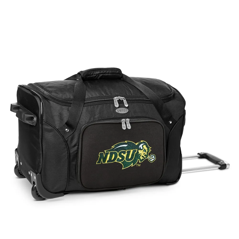 NDSU Bison MOJO 22" 2-Wheeled Duffel Bag - Black