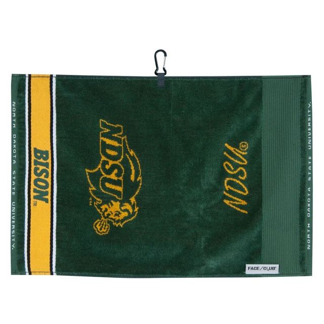 Serviette NDSU Bison 16" x 24" Face/Club Jacquard