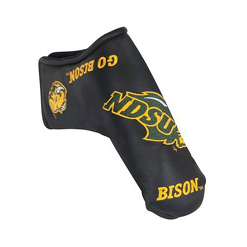 NDSU Bison Black Putter Blade Cover