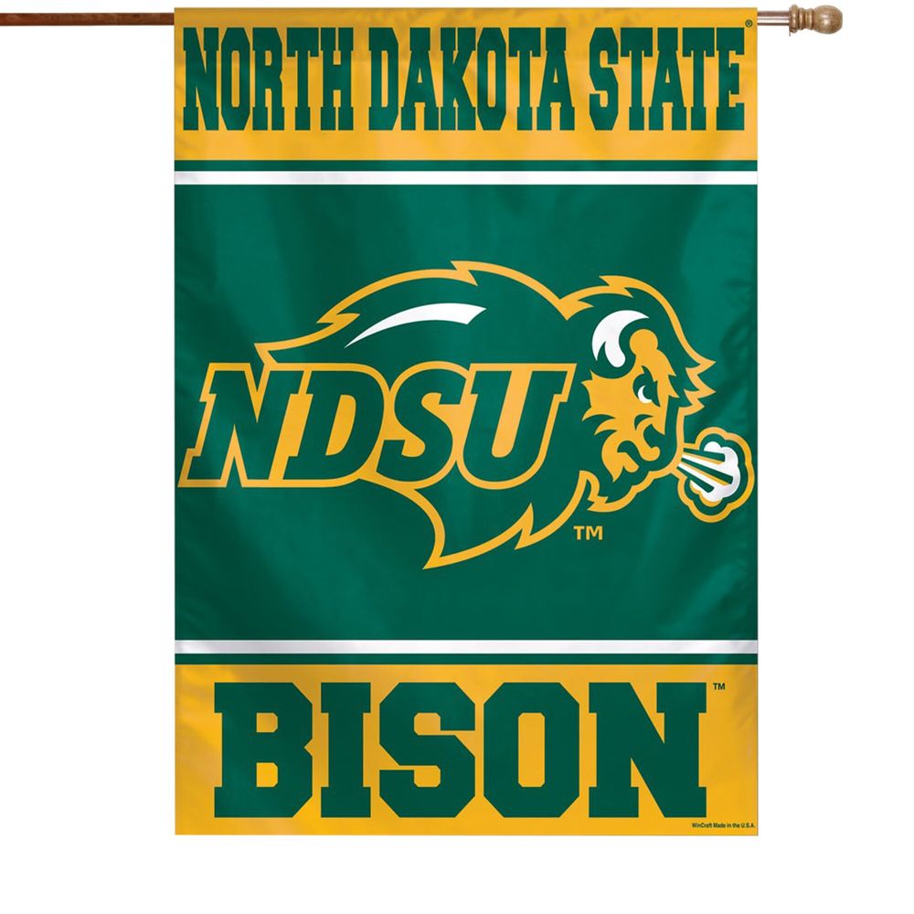 WinCraft NDSU Bison 28" x 40" Full Name Single-Sided Vertical Banner