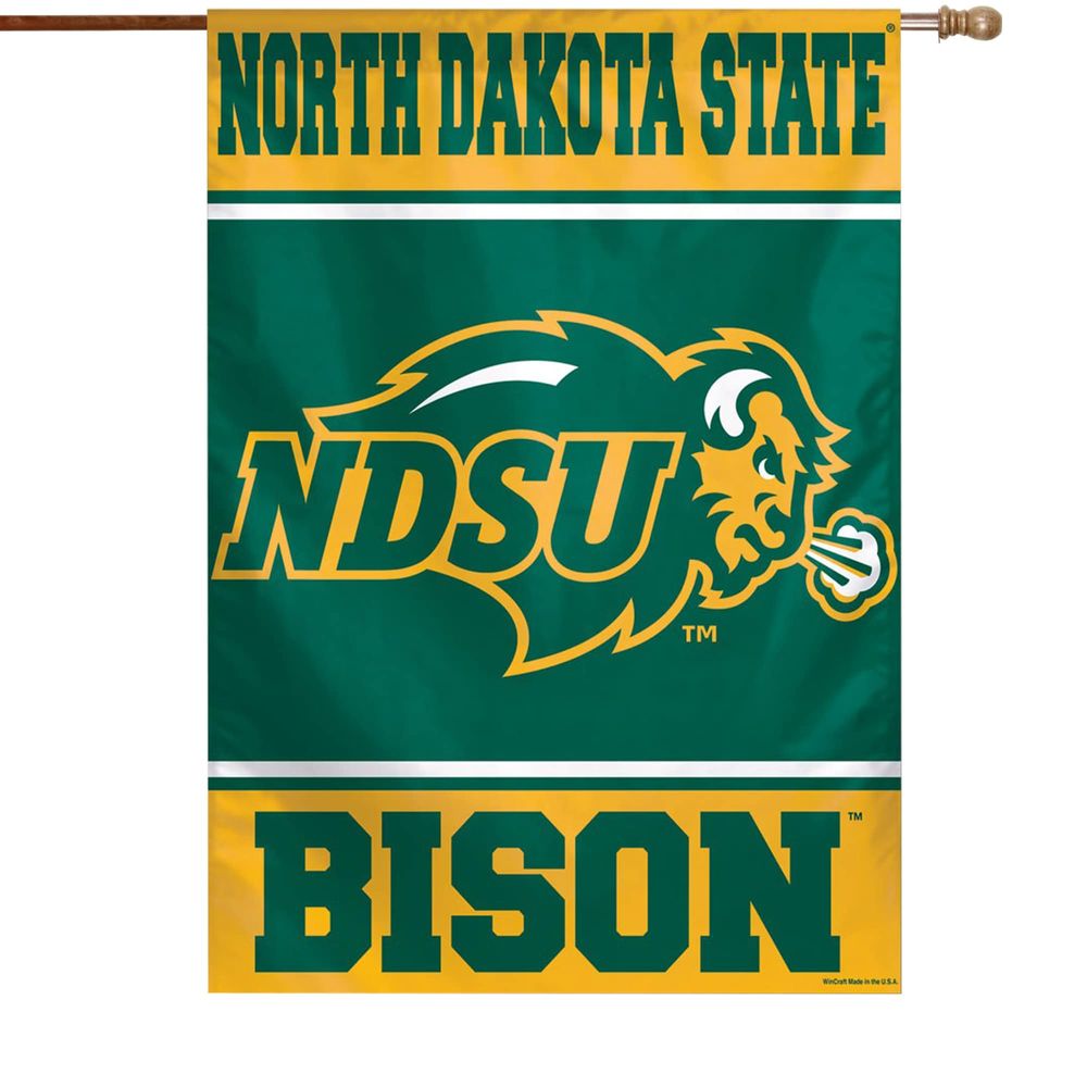 WinCraft NDSU Bison 28" x 40" Full Name Single-Sided Vertical Banner