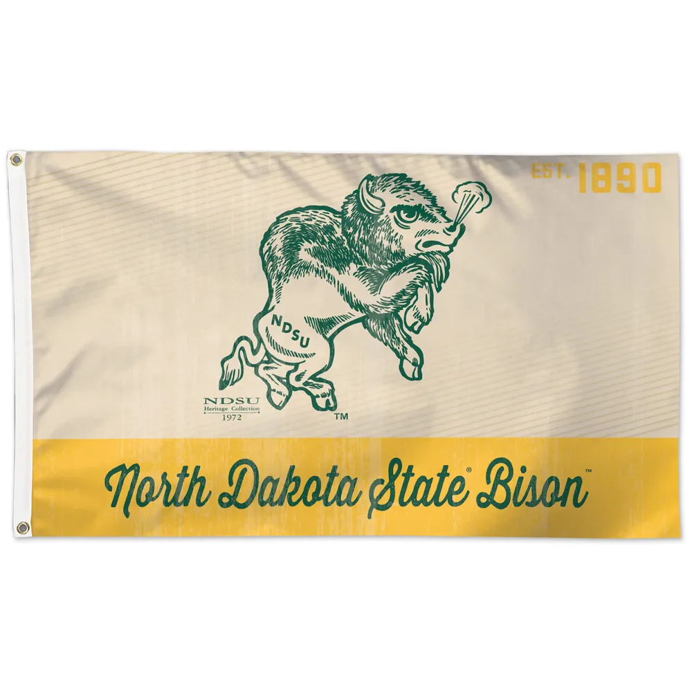 WinCraft NDSU Bison 3' x 5' Vault Drapeau unilatéral