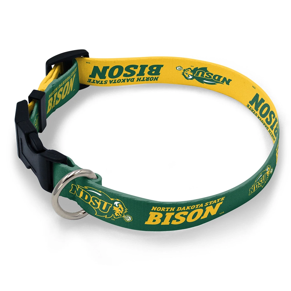 WinCraft NDSU Bison Collier réglable pour animal de compagnie taille moyenne