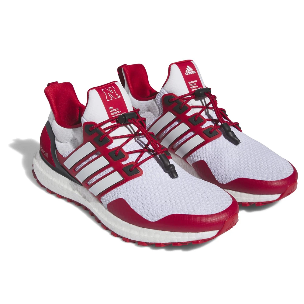 Chaussure de running adidas Nebraska Huskers Ultraboost 1.0 Blanc/Écarlate