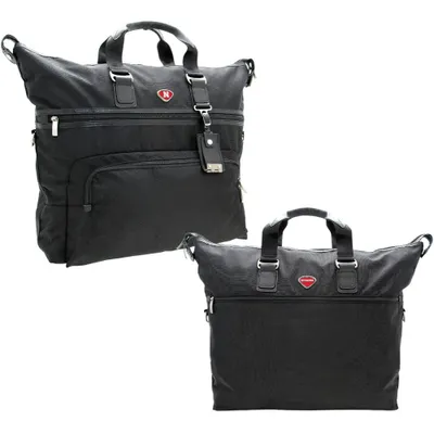 Nebraska Huskers Executive Weekender Duffel Bag - Black