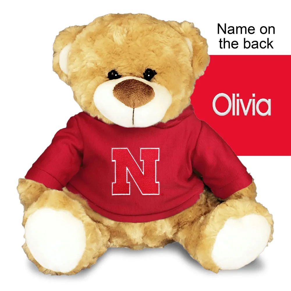 Nebraska Huskers Personalized Plush Football