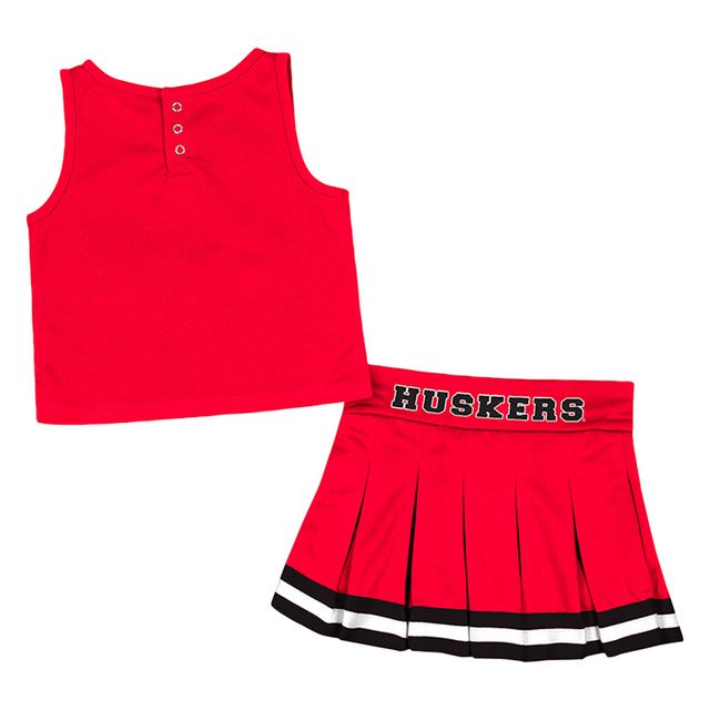 Filles Toddler Colosseum Scarlet Nebraska Huskers Carousel Cheerleader Ensemble