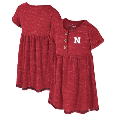 Robe de flotte Nebraska Huskers Scarlet Colosseum pour filles