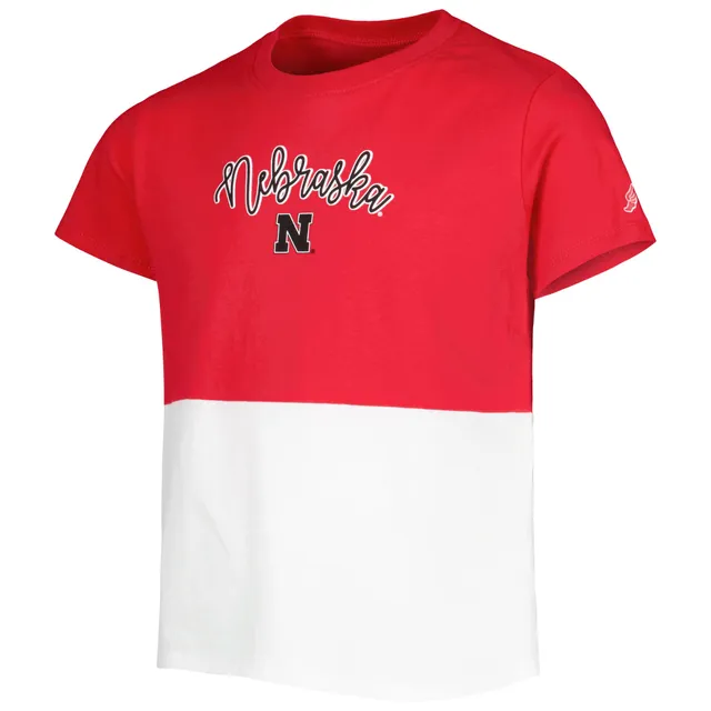 Lids Nebraska Huskers Champion Youth Strong Mascot Team T-Shirt - Scarlet