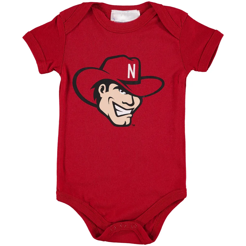 Body à gros logo Scarlet Nebraska Huskers pour bébé