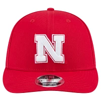 Men's New Era Scarlet Nebraska Huskers Low Profile 9FIFTY Snapback Hat