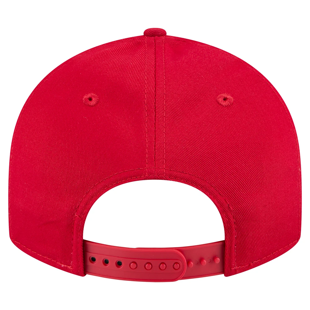 Men's New Era Scarlet Nebraska Huskers Low Profile 9FIFTY Snapback Hat