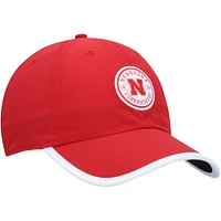 Men's '47  Scarlet Nebraska Huskers Microburst Clean Up Adjustable Hat