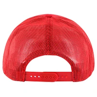 Men's '47 Scarlet Nebraska Huskers Pitstop Trucker Adjustable Hat