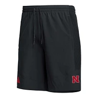 Short adidas Nebraska Huskers AEROREADY noir pour homme