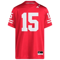 Men's adidas Dylan Raiola Scarlet Nebraska Huskers NIL Football Player Jersey