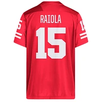 Men's adidas Dylan Raiola Scarlet Nebraska Huskers NIL Football Player Jersey